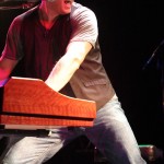 I like to stand while rocking the piano